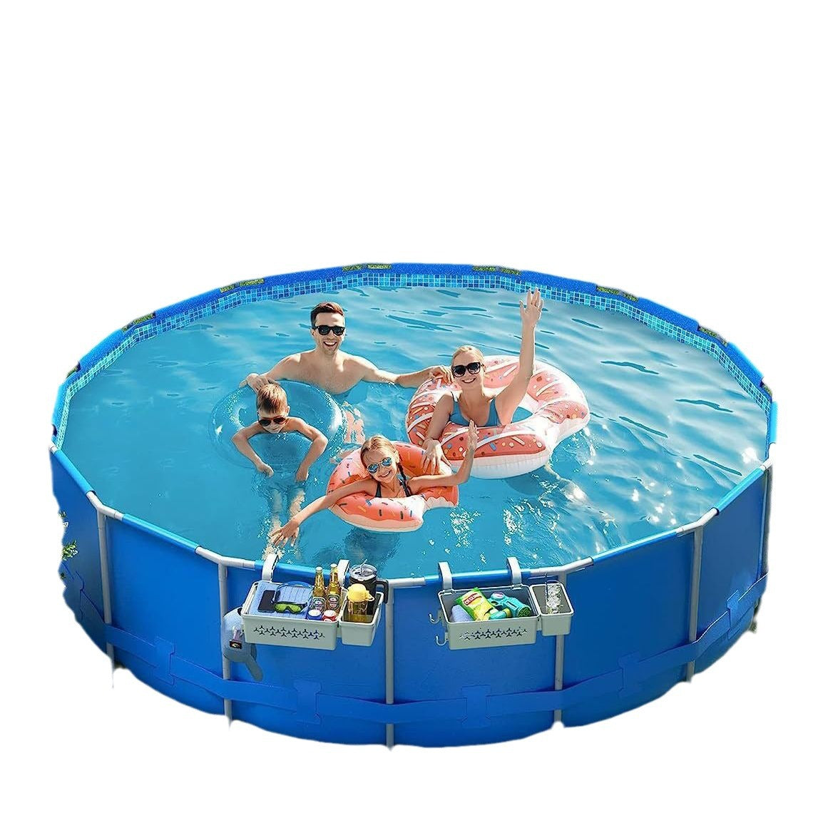 Pool Storage Basket Pool Side Drinks Beer Storage Rack