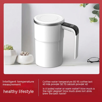 Taza mezcladora de fuerza magnética medidora de temperatura eléctrica