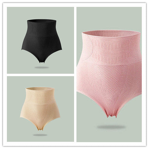 New Seamless High-Waisted Tummy Underwear Women Graphene