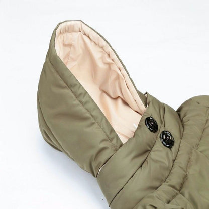 Winter Jacket Women Hooded Cotton Parka Long Coat Plus Size