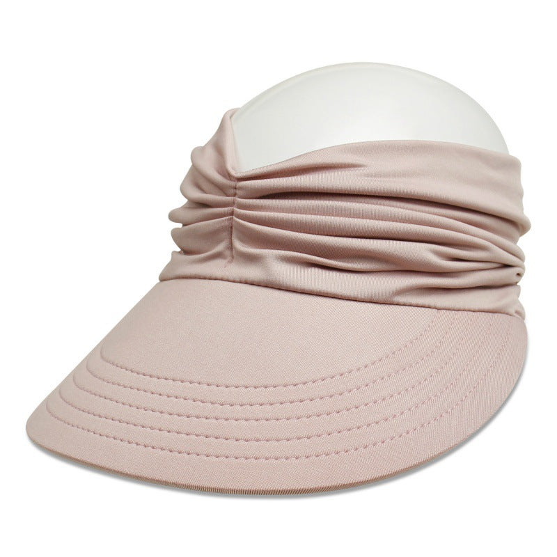 Spring And Summer New Hat Sun Hat Women's Outdoor Sports Topless Hat Beach Sun Hat Women's