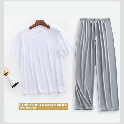 Summer Thin Homewear Suit Pajamas