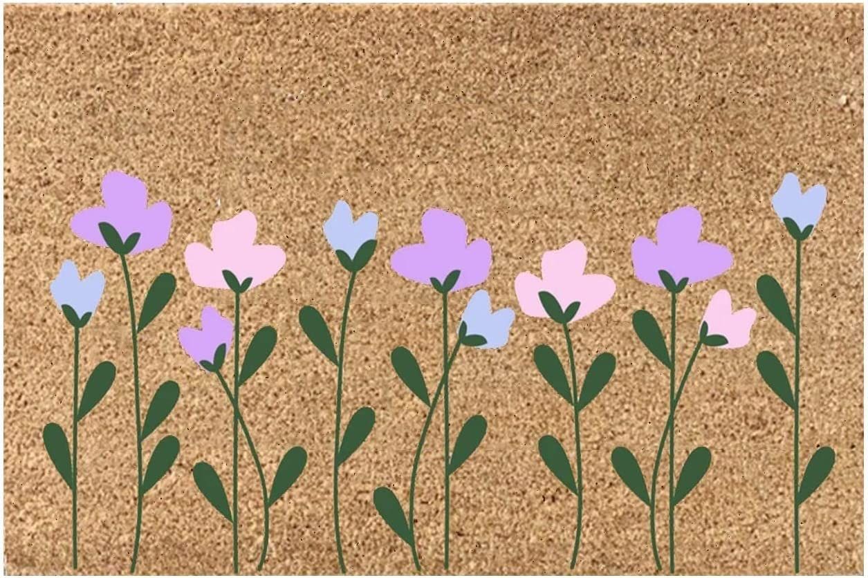 Flower Doormat Entrance Door Floor Mat