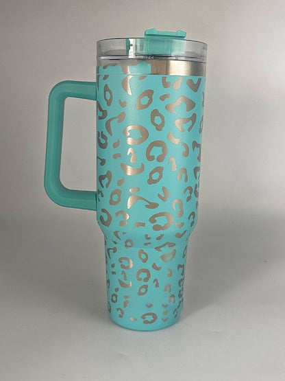 Modern Minimalist Stainless Steel Handle Insulated Cup