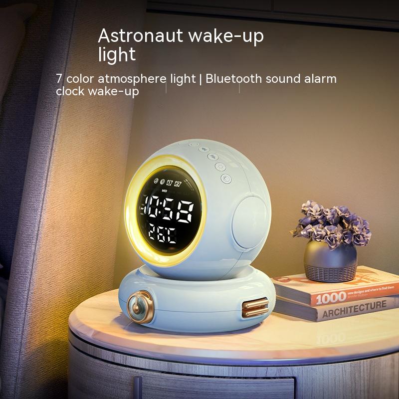 Astronaut Bluetooth Speaker Sunrise Ambience Light