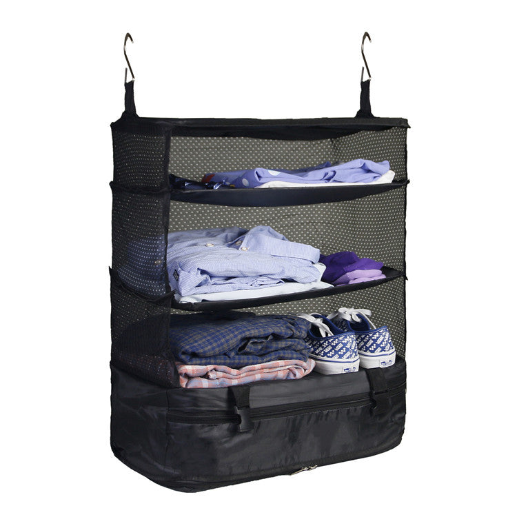 Upgraded Three-layer Hanging Cabinet Storage Bag Travel