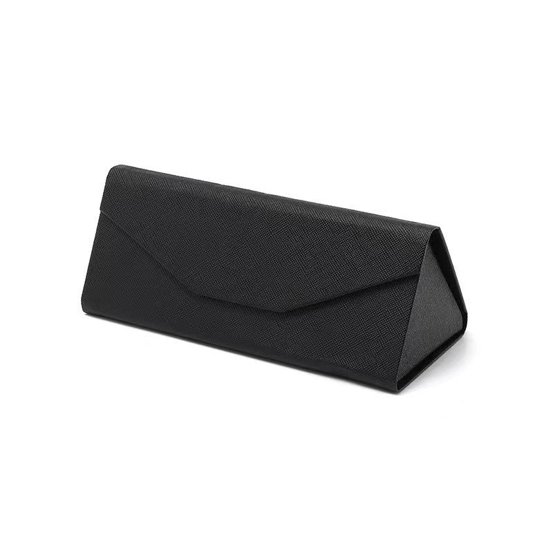 Fashion Simple Triangle Folding Sunglasses Case