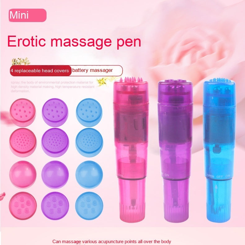 Mini Av Flashlight Beauty Vibration Massage Toy