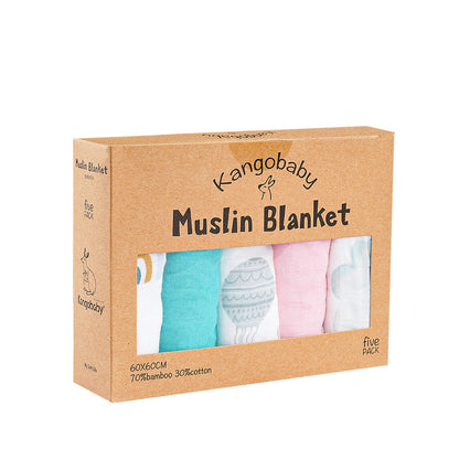 Muslin  saliva towel baby burp