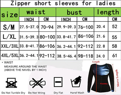 Violent Sweat Suit Women's Belly Contracting Fitness Violently Sweat Short Sleeve Vest