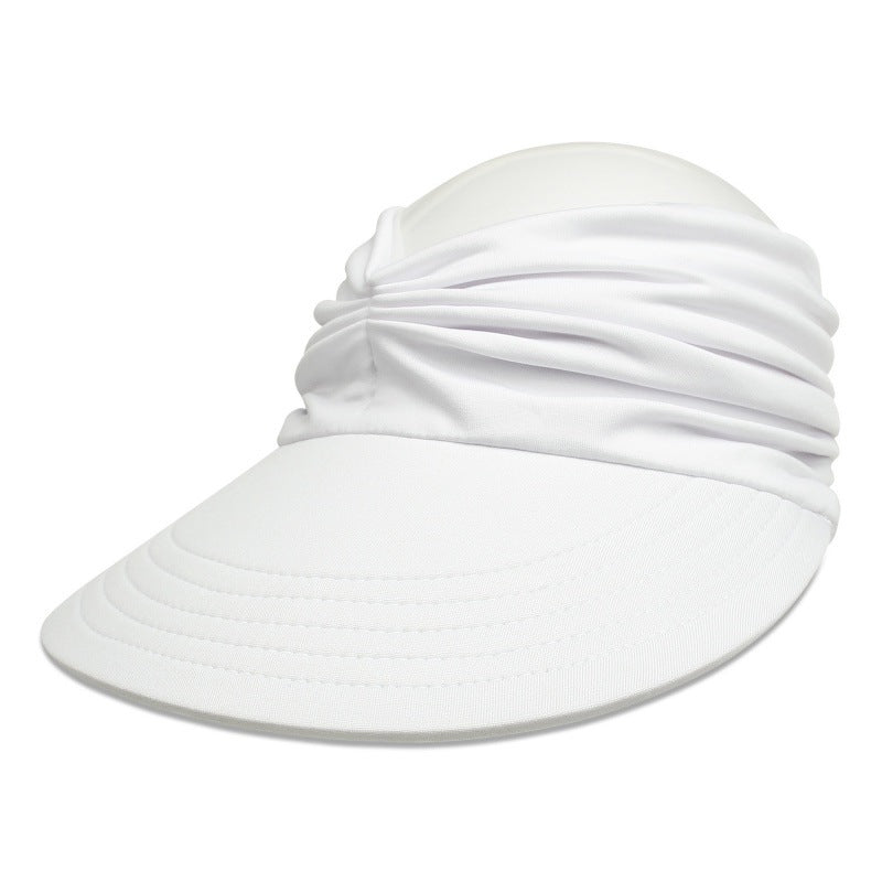 Spring And Summer New Hat Sun Hat Women's Outdoor Sports Topless Hat Beach Sun Hat Women's