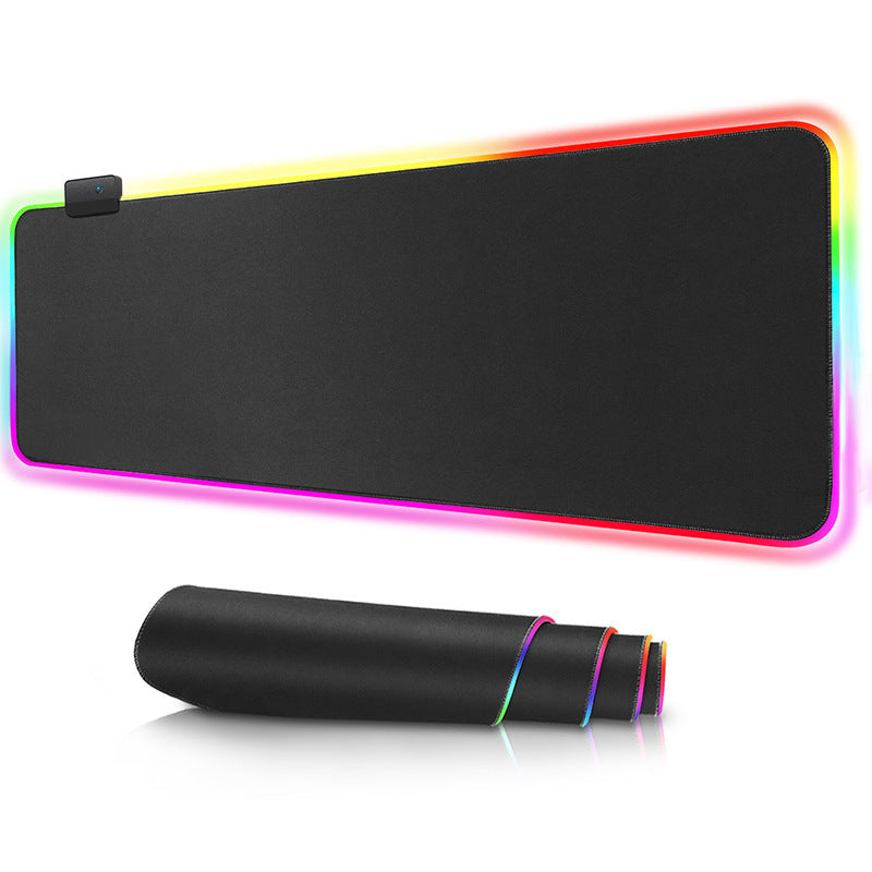 Luminous RGB Mouse Pad Colorful Game Large Size Thickened Non-slip