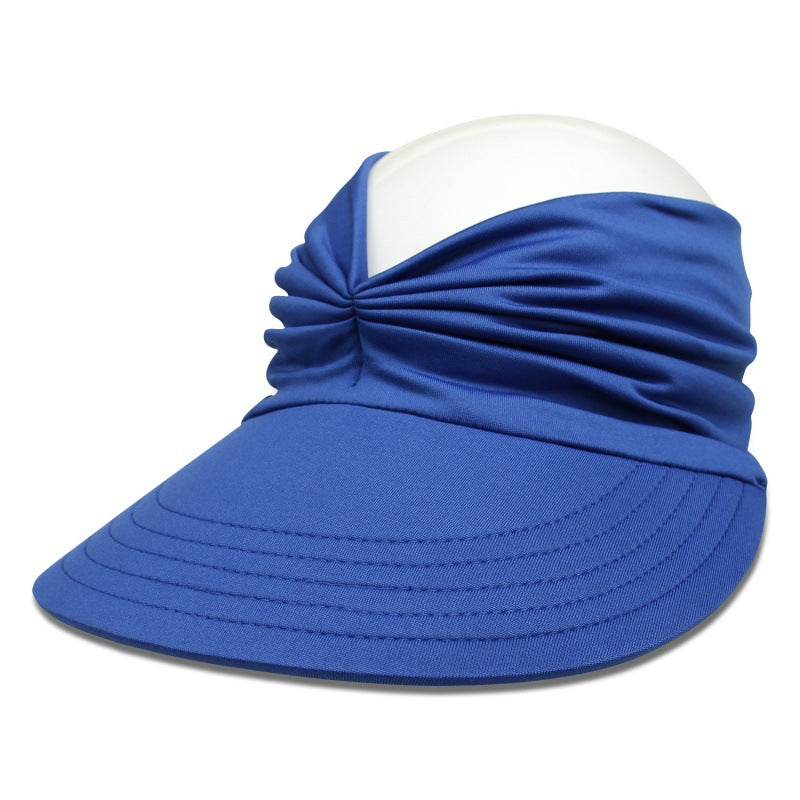 Spring And Summer New Hat Sun Hat Women's Outdoor Sports Topless Hat Beach Sun Hat Women's