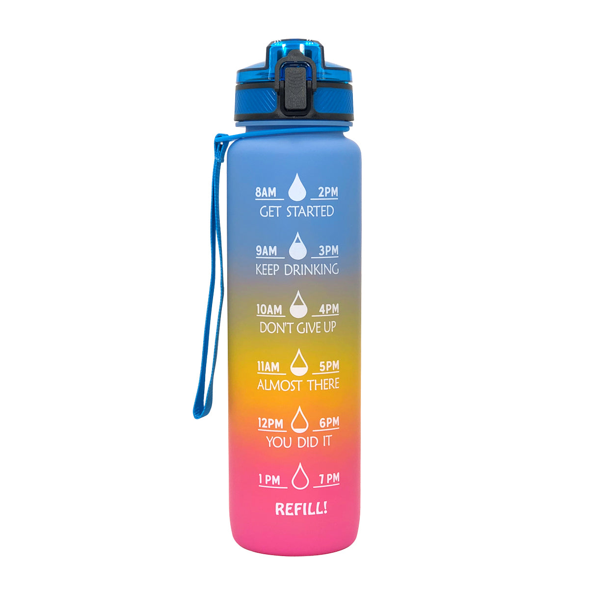 Sports Water Bottle Gradient 1000ml