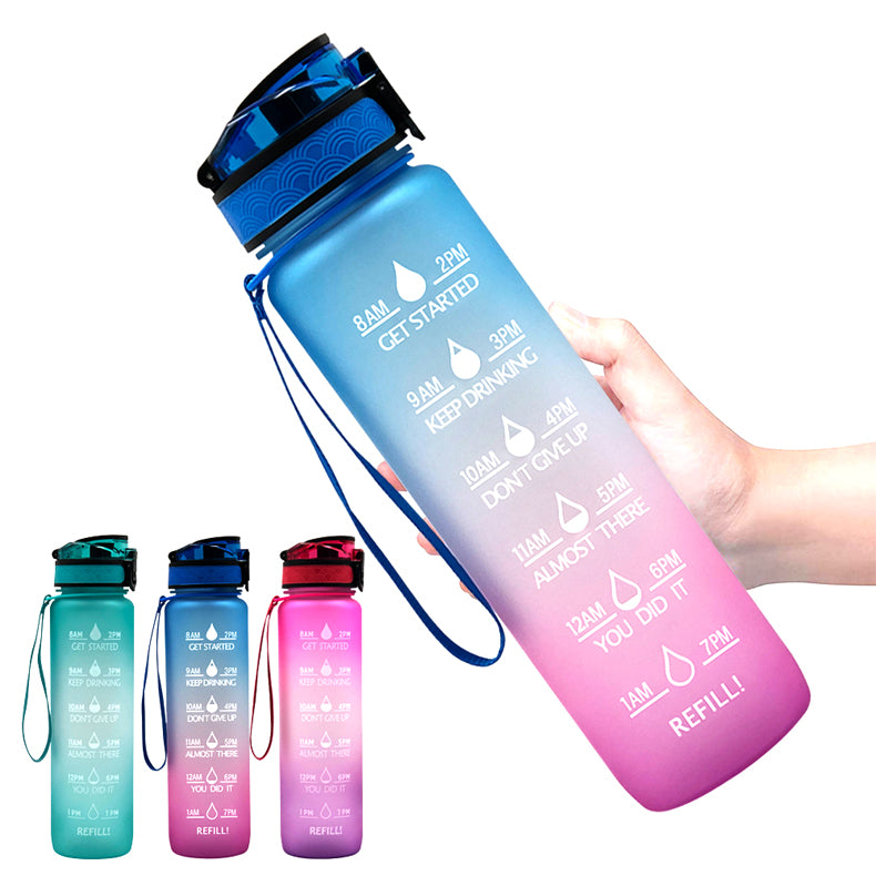 Sports Water Bottle Gradient 1000ml