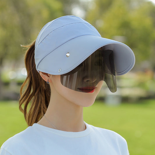 Sun Hat, Face Mask, Summer Cover Face And UV Protection