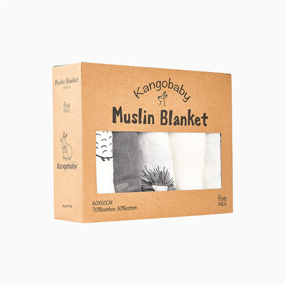 Muslin  saliva towel baby burp