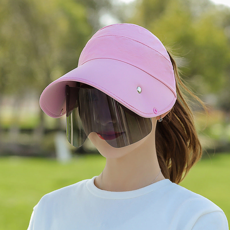 Sun Hat, Face Mask, Summer Cover Face And UV Protection