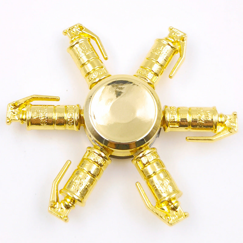 Zinc Alloy Electroplating Colorful Fingertip Top