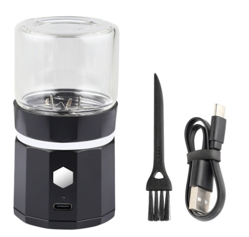 Light Electric Smoke Grinder Herbal  Stainless Steel