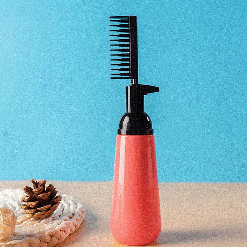 Professional Comb Empty Hair Dye Bottle