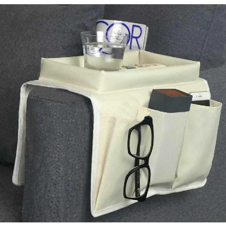 Couch Armrest Organizer Remote Control Holder