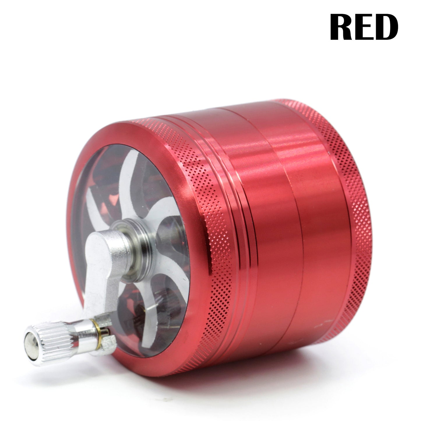 Smoke grinder with joystick handle