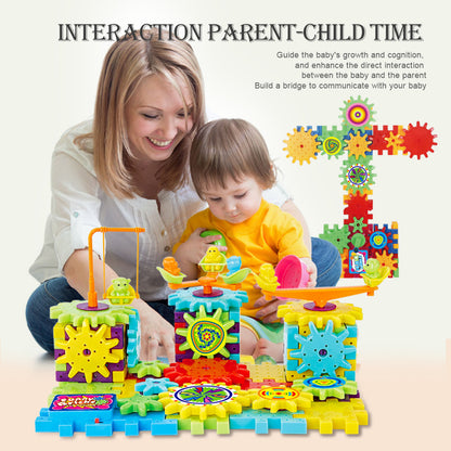 Electric Building Brick Blocks Educational Toys for Kids