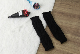 Yauvana Knitted Arm Warmers