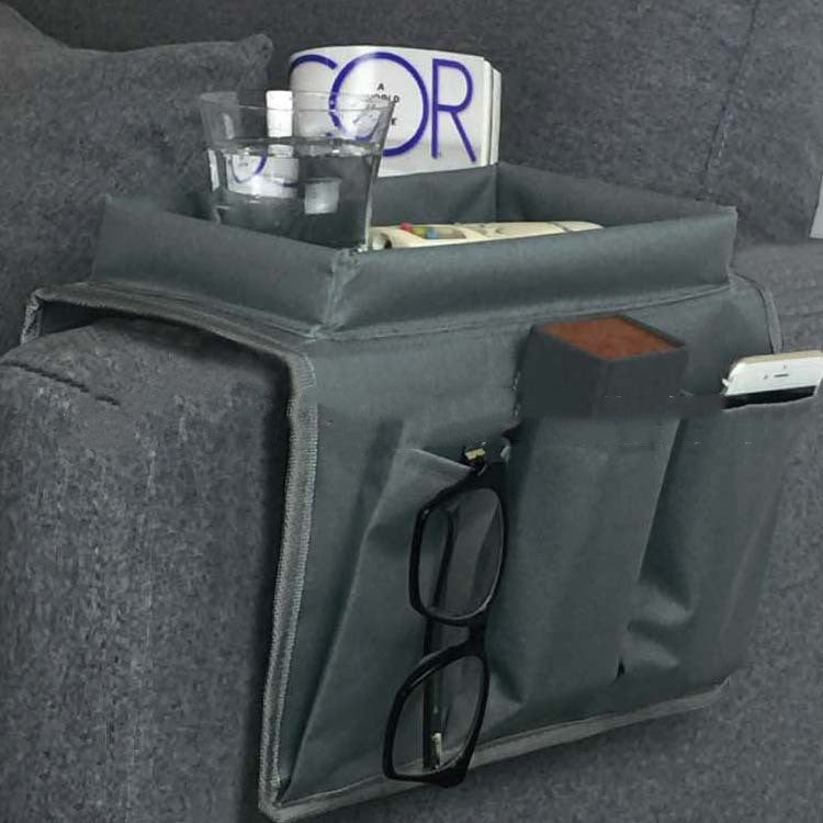 Couch Armrest Organizer Remote Control Holder