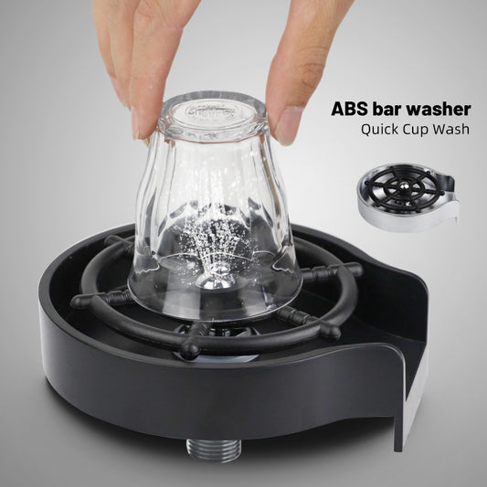 Bar Counter Cup Washer Sink High-pressure Spray.