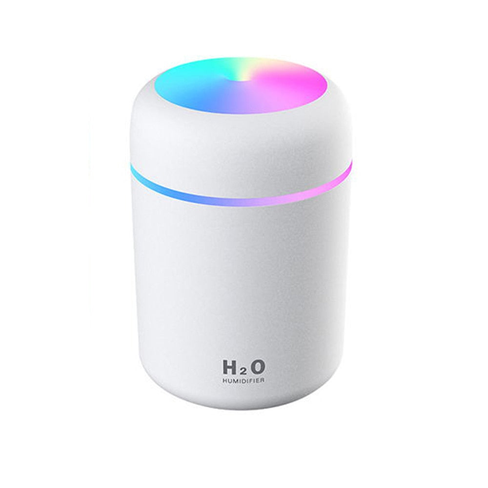 VIP Portable Humidifier USB Ultrasonic Dazzle Cup Aroma Diffuser Cool Mist Maker Air Humidifier Purifier with Romantic Light