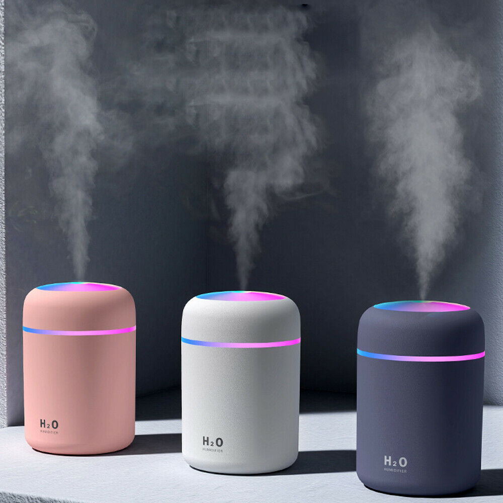 VIP Portable Humidifier USB Ultrasonic Dazzle Cup Aroma Diffuser Cool Mist Maker Air Humidifier Purifier with Romantic Light