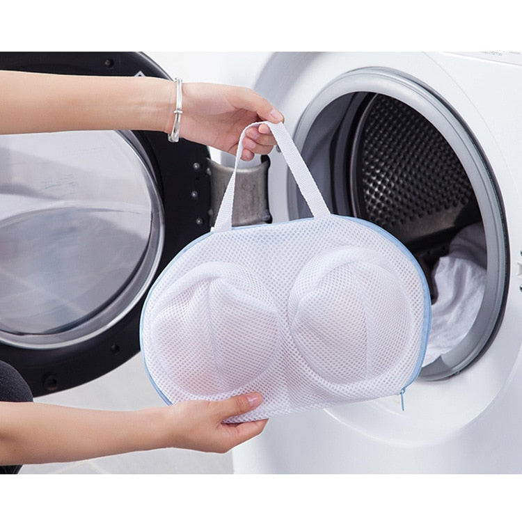 Brassiere Travel Protection Mesh Machine Wash Cleaning, Bra Pouch.