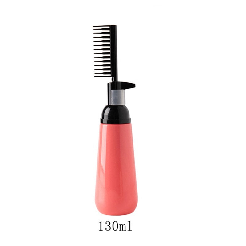 Professional Comb Empty Hair Dye Bottle