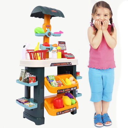 Supermarket Play-set With Toy Cash