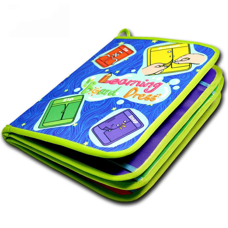 Fun All Age Sensory, Learning Fine Motor Skills Cloth Book.