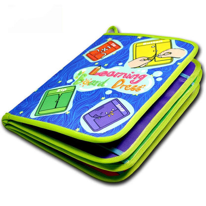 Fun All Age Sensory, Learning Fine Motor Skills Cloth Book.