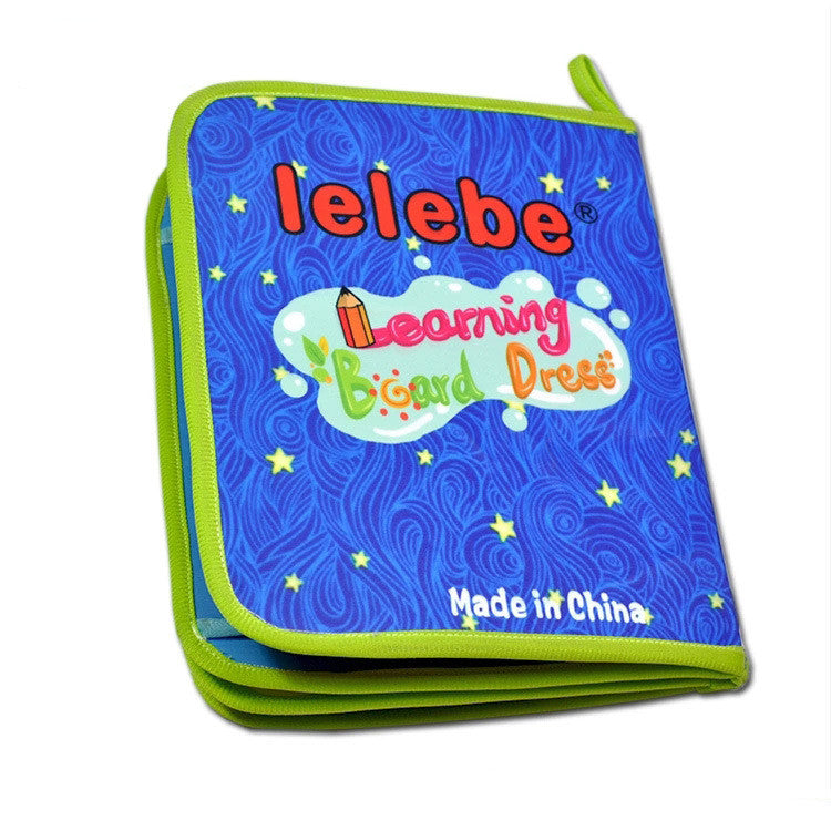 Fun All Age Sensory, Learning Fine Motor Skills Cloth Book.